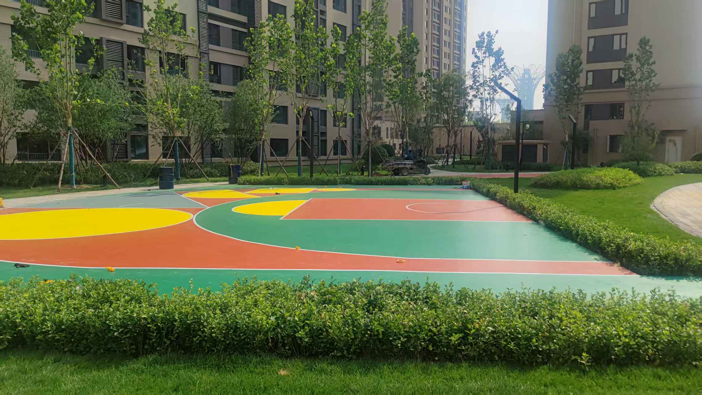 乌兰察布市塑胶跑道塑胶地坪 - 一站式服务
